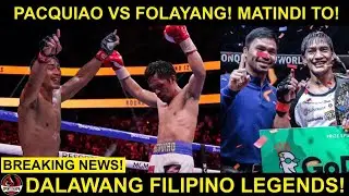 BREAKING: Eduard Folayang gusto LABANAN si Pacquiao! | Bradley may HAMON kay Crawford!