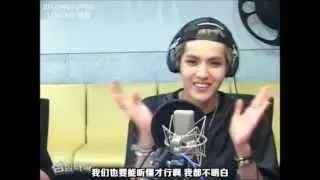 【中字】꺄~~~可愛的Kris&Lay @ 130905 神童的深深打破
