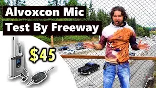 Best Wireless Microphone System Review Cheap Budget Headset Lavalier lapel Alvoxcon Mic Test