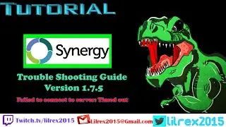 Synergy troubleshoot: Failed to connect to server: Timed out