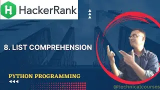 list comprehension python hackerrank solution | list comprehension python program solution 