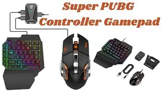 PUBG Controller Gamepad Pubg Mobile Portable Peripheral Keyboard and Mouse Converter