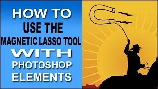 Photoshop Elements Magnetic LassoTool