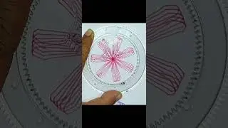 spirograph art 3d(@fida253)