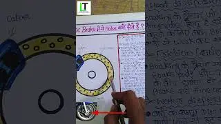 Disc brake में यह  holes का क्या मतलबहोता है? Explain in hindi #learnandteach