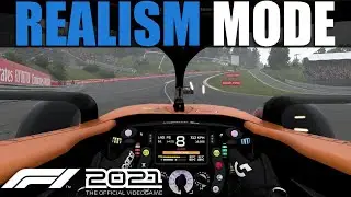 F1 2021 Realism Mode - Lando Norris - Belgium [100% Race + Cockpit + TrackIR + No HUD + No Assists]