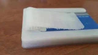 3D Printing a Minimalist Credit Card Wallet