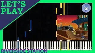 Riverside Station from Paper Mario: The Thousand Year Door [Piano Tutorial]
