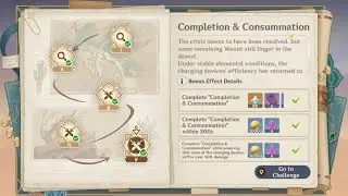 Completion & Consummation - Fulminating Sandstorm Day 4 | Genshin Impact Event