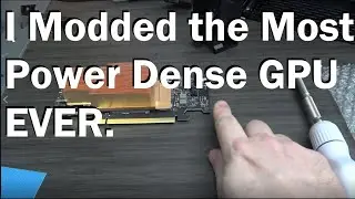 I Modded the most power dense SFF GPU. EVER!