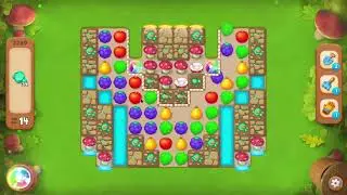 Gardenscapes level 2280 16 moves no boosters