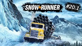 SnowRunner #20.1 - Таймыр - Ремонтируем гараж и спасаем машину на карте 