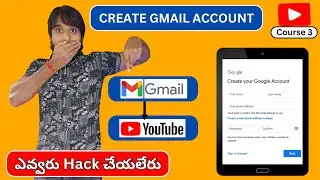 Create a Gmail Account in 2024 - Step by Step Tutorial | YouTube Course-3 @jogley-company