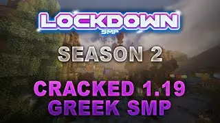 LOCKDOWN SMP SEASON 2 TRAILER | ΠΑΙΞΕ ΤΩΡΑ | GREEK MINECRAFT SMP | 1000+ CUSTOM ITEMS | NO MODS 1.19