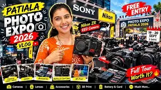 PATIALA PHOTO EXPO 2026 | Nikon ZR RED | Sony | Cameras, Lenses & battery case | Patiala Photo Expo
