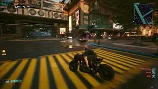 How is this even possible??? 10 fps in Cyberpunk ultra settings but run at 155 mph