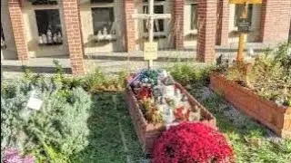 Nagrobki legendarnych piłkarzy Wisły Kraków