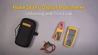 Fluke 283 FC Digital Multimeter Unboxing