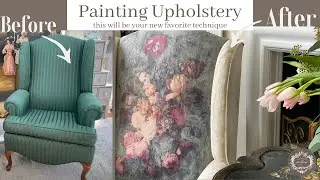 Painting Upholstery (it's easier than you think!)
