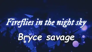 Bryce Savage - Fireflies in the night sky (Lyrics)