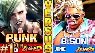 SF6 Ed (Punk Vs B.Son) Deejay + Rankeds ▰ High Level
