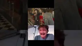 Pedro Pascal Crying in Kingsman2