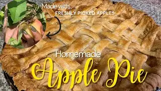 My First Time Making Apple Pie| The Easiest Apple Pie Recipe EVER!