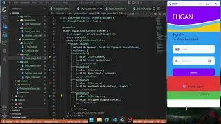 Responsive Position and ScrollView Flutter Using Layout Builder
