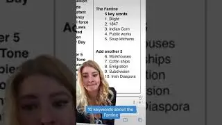 10 keywords about the Famine