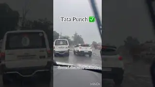 Tata punch | Ground clearance | off roading with punch #tata #tatapunch #punch #offroad #offroding