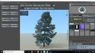 Bring animated trees from SpeedTree to Maya, create animated stand-ins and use them in MASH