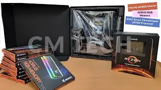 AMD Ryzen Threadripper 3970X Processor + TRX40 AORUS Master + AORUS RGB Memory | CM TECH