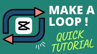 Video LOOP Edit on CAPCUT PC (1 Min Tutorial 2023)