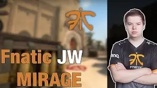 Fnatic JW playing CS:GO Faceit on Mirage (twitch stream)
