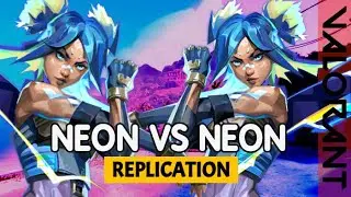 VALORANT gameplay [ Replication mode ] NEON vs NEON
