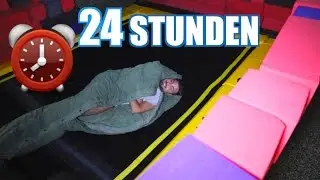 24 HOUR IN TRAMPOLINE PARK