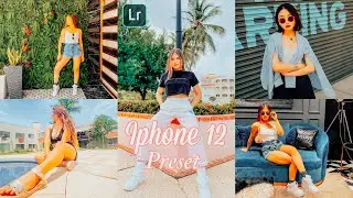 Iphone 12 Filter Preset - Lightroom Mobile Presets Free DNG || iPhone 12 Cam Inspired Preset
