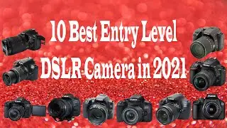 10 Best Entry Level DSLR Camera in 2021