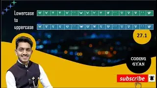 LowerCase Alphabet to Uppercase Alphabet convert