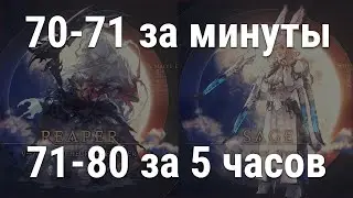 Как быстро прокачать Reaper и Sage до 71 и 80 уровня в FFXIV