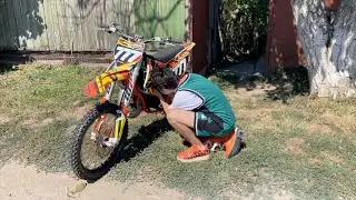 Dany rider чинит КТМ!