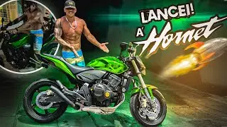 COMPREI A PURA! MOTO DOS FAVELA - GALEROSO DE HORNET CB600