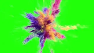 holi color green screen/ravi prakash
