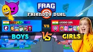 A LEGEND GIRL Challenge Me : I Showed her BOYS POWER🔥 | FRAG Pro Shooter