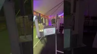Debuting the Both Lighting Battery Beams at a wedding #djsetup #soundswitch