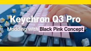 This is my keyboard for video editing│MMD Princess│Keychron Q3 Pro│Keyboard Typing ASMR
