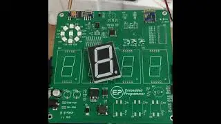 Embedded Systems Project (7-Segment, Bargraph, Distance meter, NTC, BLE, neopixel,…)