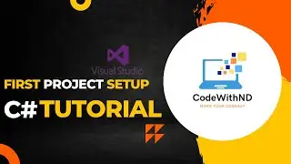 First Project Setup in Visual Studio 2020 