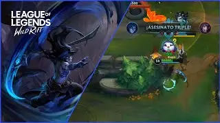 ¡KAYN AZUL SE HA VUELTO UNA PESADILLA EN LA GRIETA CON EL NUEVO BUFF Y ESTA BUILD! - WILD RIFT