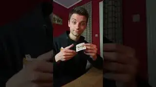 СЕКРЕТ ФОКУСА С КАРТОЙ И СТАКАНОМ😱